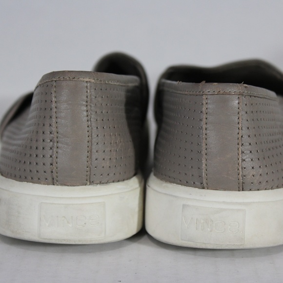 Vince Blair Perforated Sneakers Womens 5.5 A321 - Picture 6 of 8